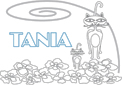 coloriage Tania