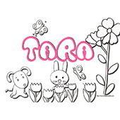 Coloriage prénom Tara