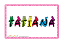 image tatiana en droles de lettres bestioles