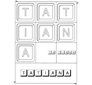 Jeu sur le prenom Tatiana