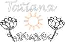 tatiana coloriage