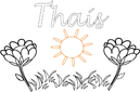 thais coloriage