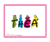 image thea en droles de lettres bestioles