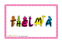 image thelma en droles de lettres bestioles