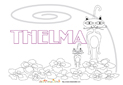coloriage Thelma
