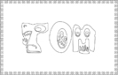 coloriage Tom monstre
