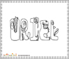 coloriage Uriel monstre