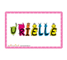 image urielle en droles de lettres bestioles