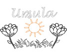 ursula coloriage