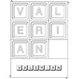 Jeu sur le prenom Valerian