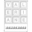 Jeu sur le prenom Valeriane