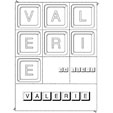 Jeu sur le prenom Valerie