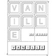 Jeu sur le prenom Vanille