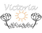 victoria coloriage