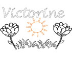 victorine coloriage