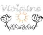 violaine coloriage