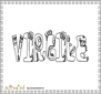 coloriage Virgile monstre