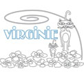 coloriage Virginie