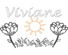 viviane coloriage