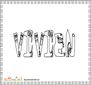 coloriage Vivien monstre