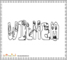 coloriage Wilhem monstre
