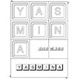 Jeu sur le prenom Yasmina