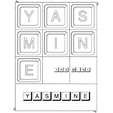 Jeu sur le prenom Yasmine