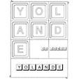 Jeu sur le prenom Yolande