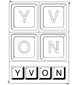 Jeu sur le prenom Yvon