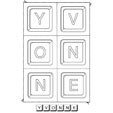 Jeu sur le prenom Yvonne