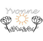 yvonne coloriage