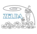 coloriage zelda