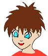 Peau des enfants brun clair
